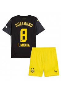 Borussia Dortmund Felix Nmecha #8 Babytruitje Uit tenue Kind 2024-25 Korte Mouw (+ Korte broeken)